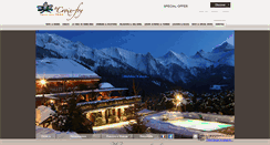 Desktop Screenshot of hotelchaletcroixfry.com